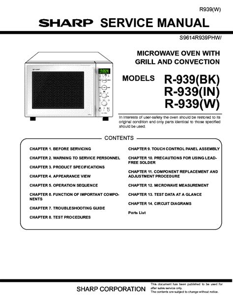 micro oven with grill and convection pdf manual